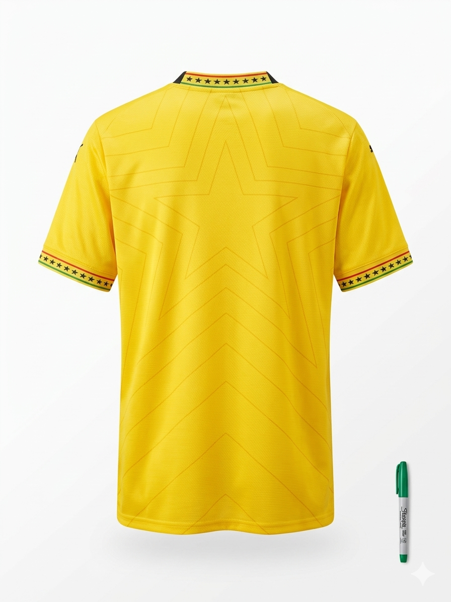 Ghana Soccer Fan Jersey Ghana Soccer Fan Jersey