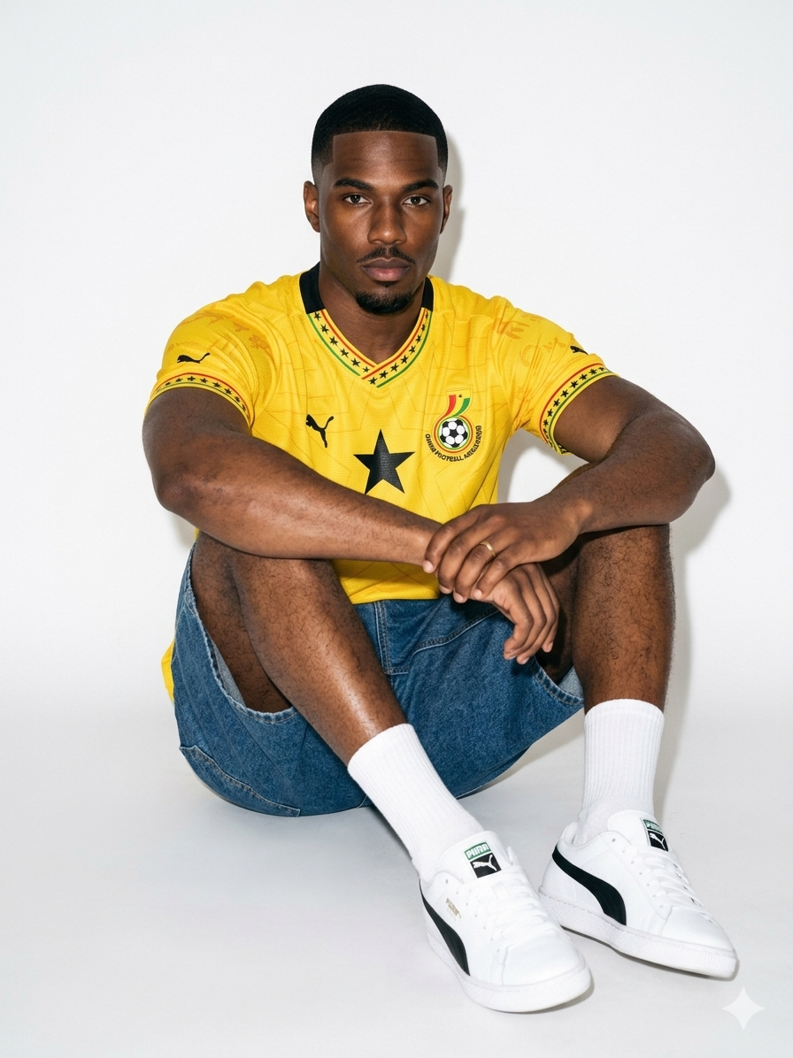 Ghana Soccer Fan Jersey Ghana Soccer Fan Jersey