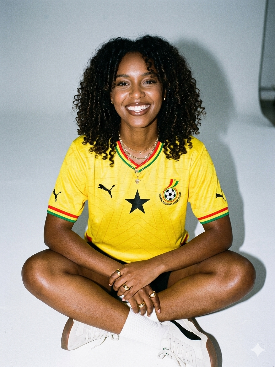 Ghana Soccer Fan Jersey Ghana Soccer Fan Jersey